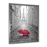 Eiffel View from Paris Street