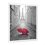 Eiffel View from Paris Street