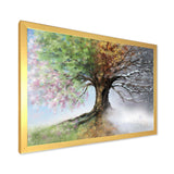 Tree with Four Seasons