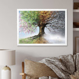 Tree with Four Seasons