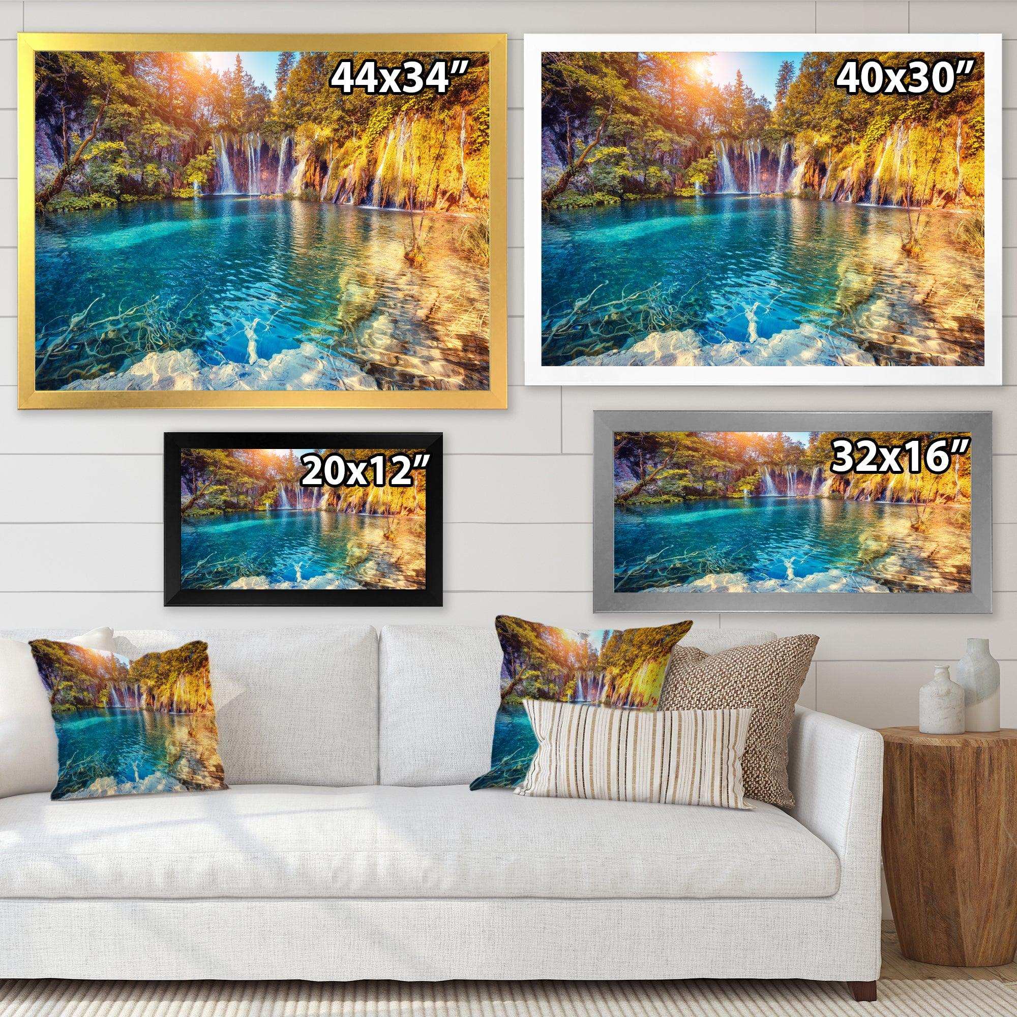 Turquoise Water and Sunny Beams