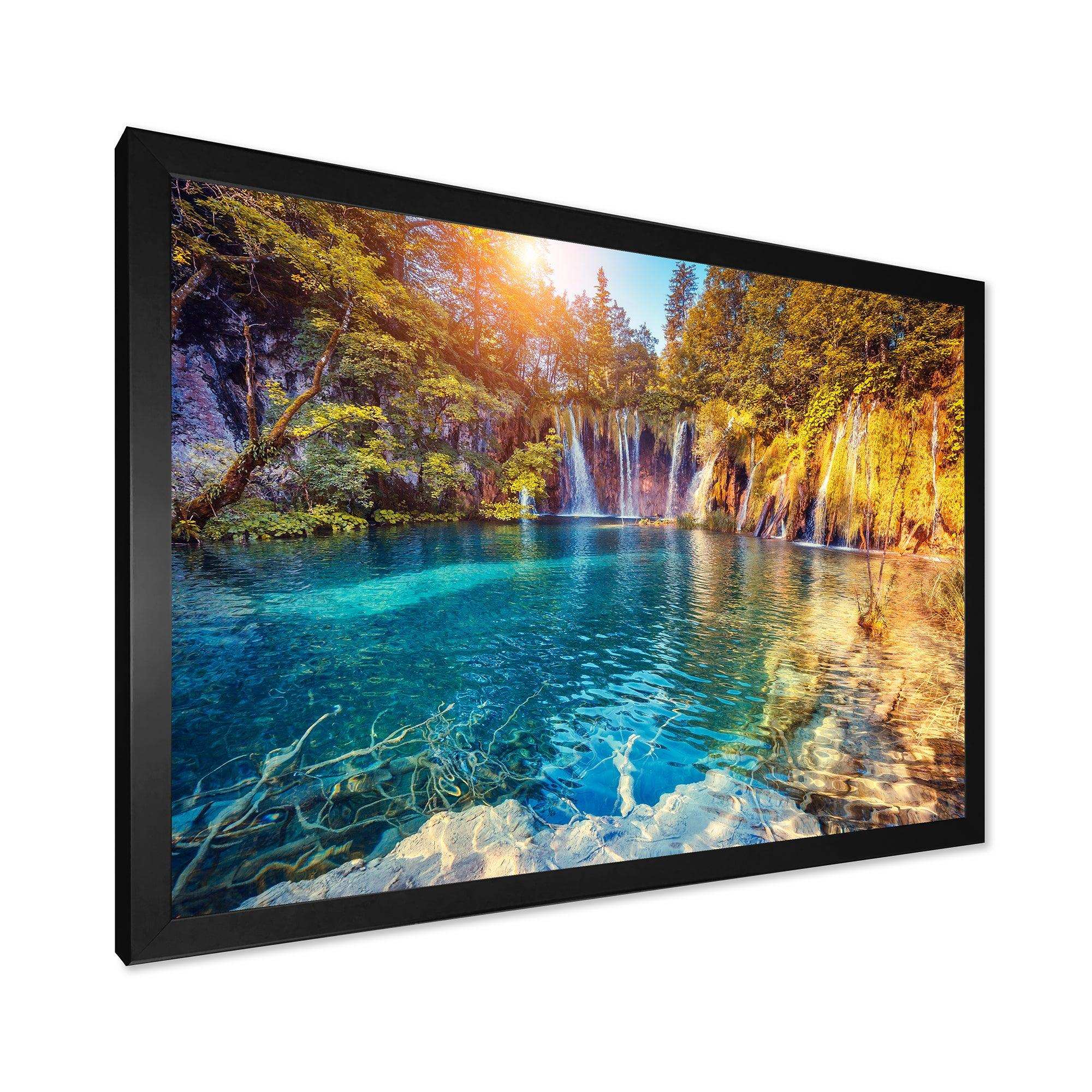 Turquoise Water and Sunny Beams