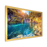 Turquoise Water and Sunny Beams