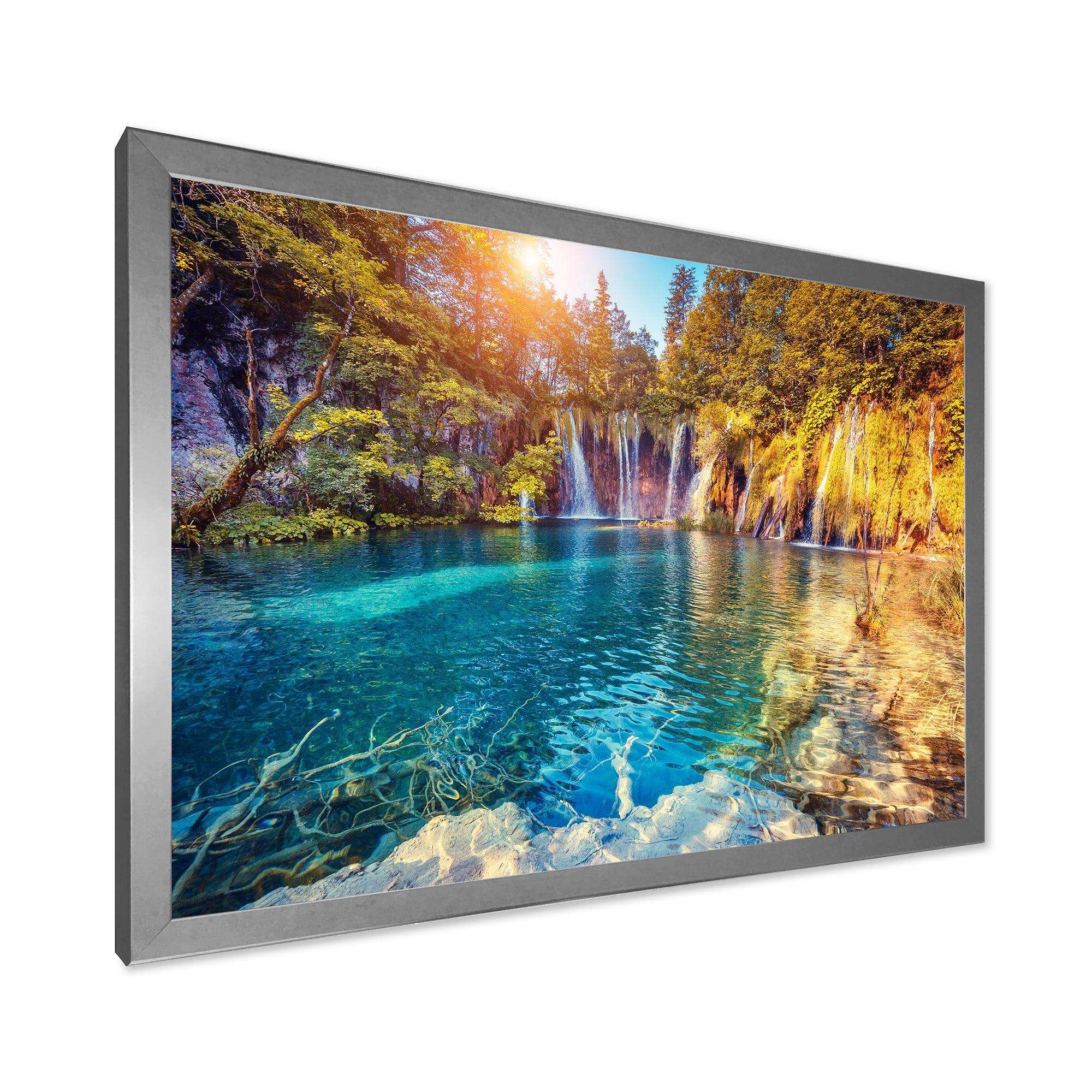 Turquoise Water and Sunny Beams