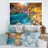 Turquoise Water and Sunny Beams