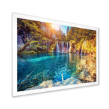 Turquoise Water and Sunny Beams