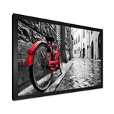 Retro Vintage Red Bike