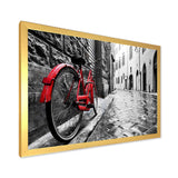 Retro Vintage Red Bike