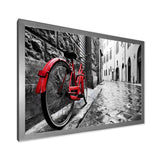 Retro Vintage Red Bike