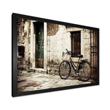 Bicycle with Shopping Bag