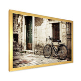 Bicycle with Shopping Bag