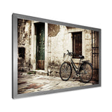 Bicycle with Shopping Bag