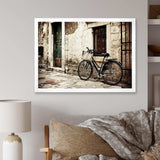 Bicycle with Shopping Bag