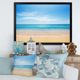 Calm Blue Sea and Sky