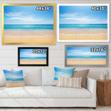 Calm Blue Sea and Sky