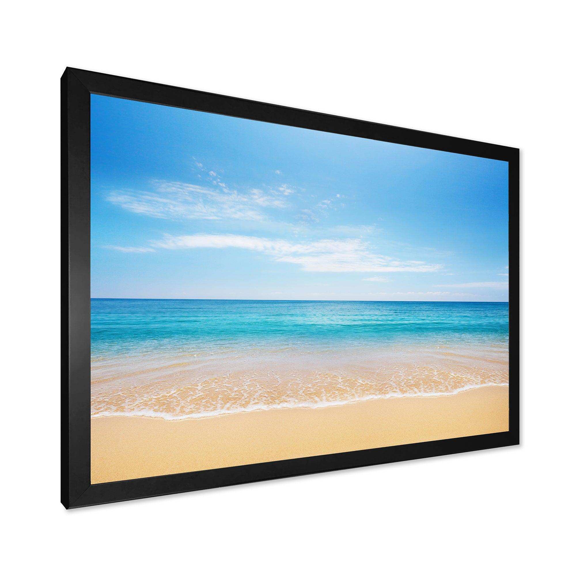 Calm Blue Sea and Sky