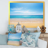 Calm Blue Sea and Sky