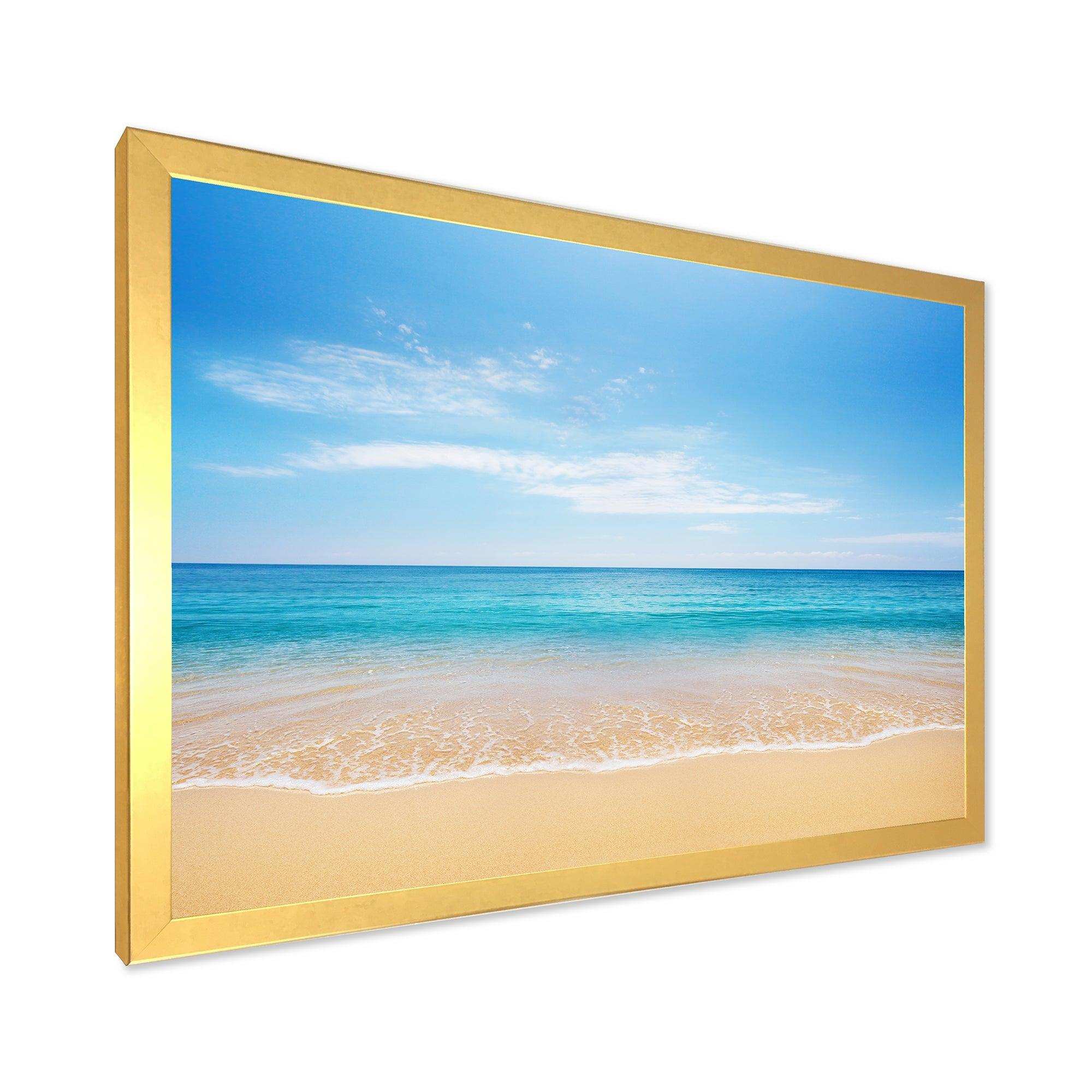 Calm Blue Sea and Sky