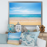 Calm Blue Sea and Sky