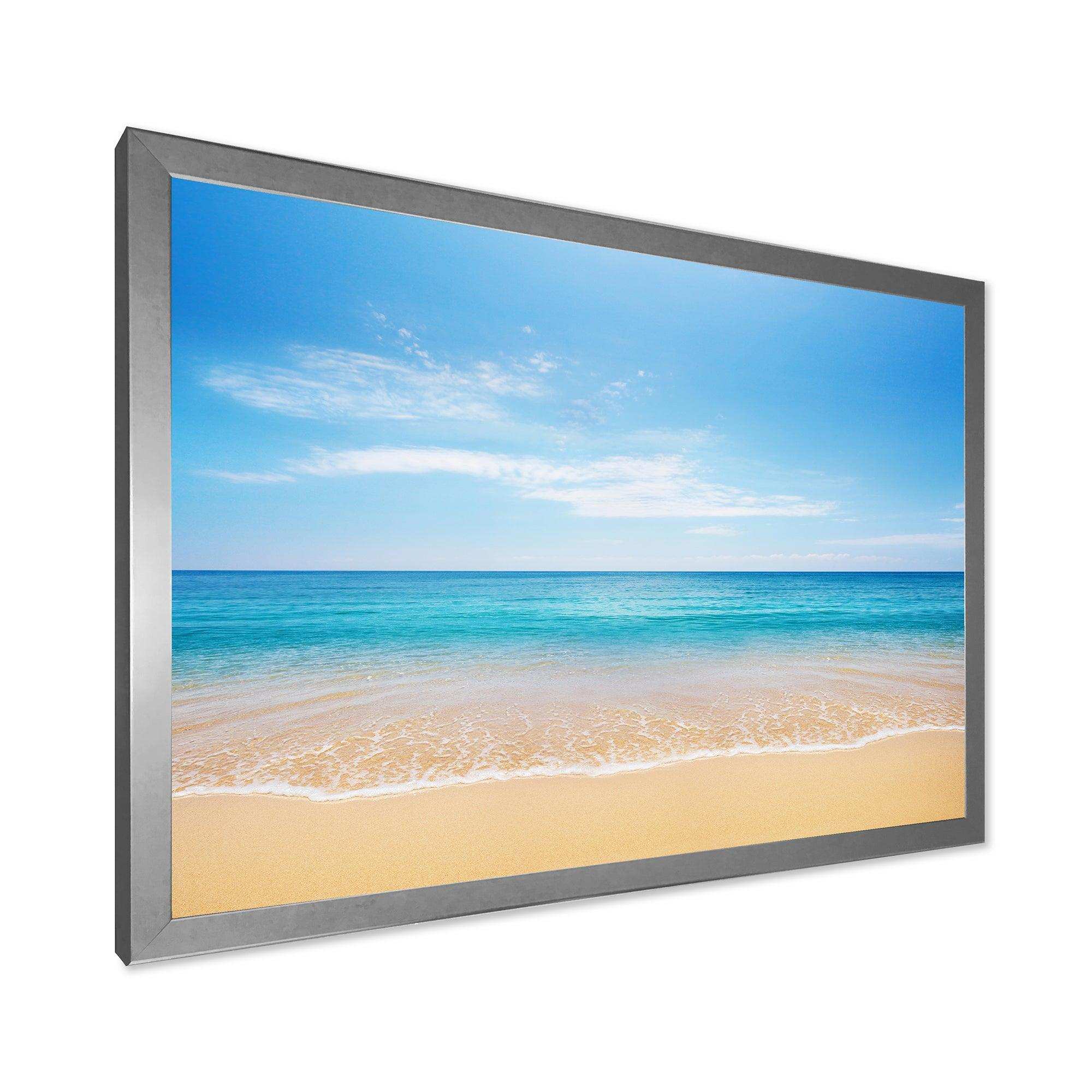 Calm Blue Sea and Sky