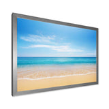 Calm Blue Sea and Sky