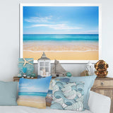 Calm Blue Sea and Sky