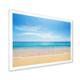 Calm Blue Sea and Sky