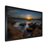 Rocky Sydney Beach at Sunset