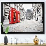 Phone Booths on Street