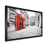 Phone Booths on Street