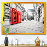 Phone Booths on Street