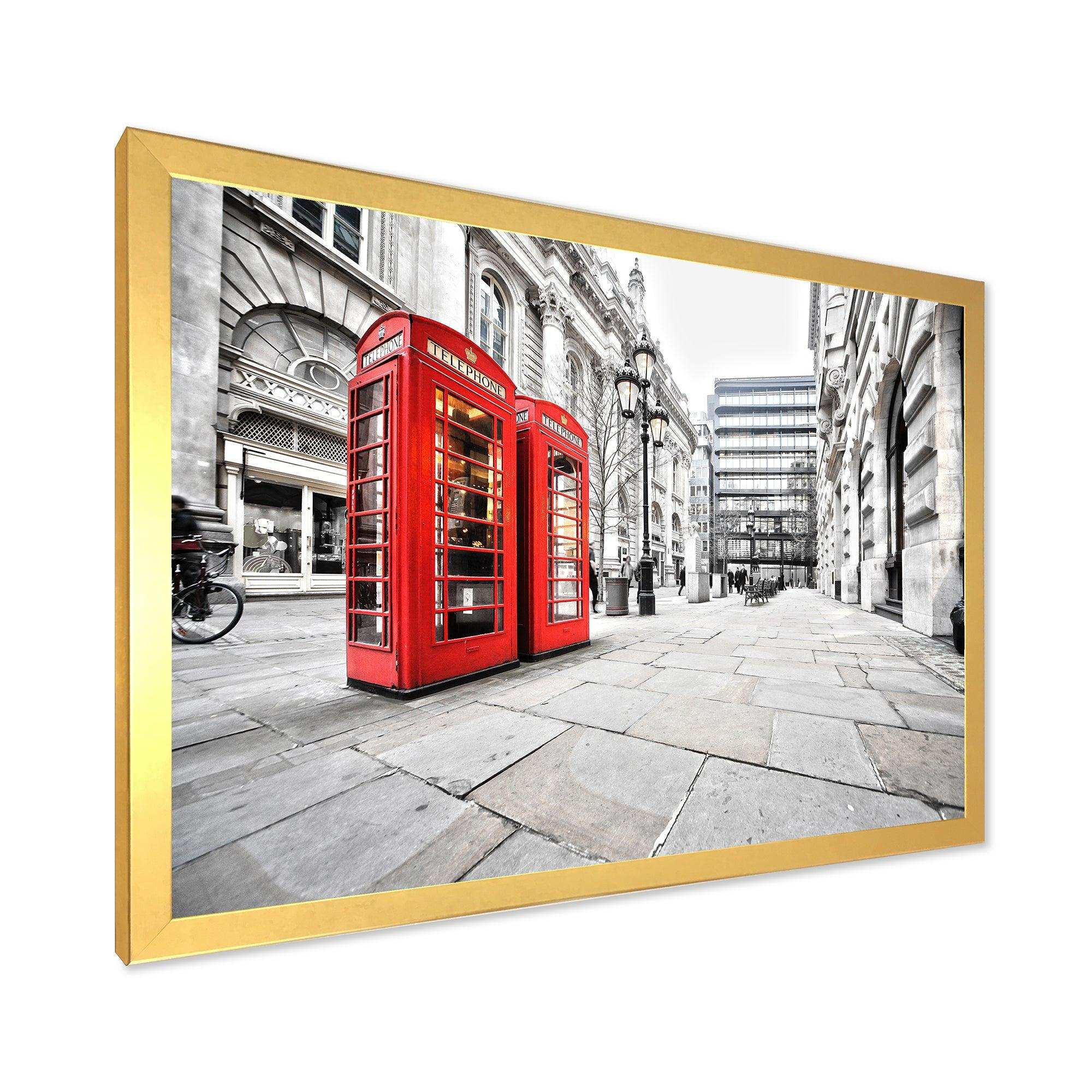 Phone Booths on Street