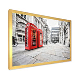 Phone Booths on Street