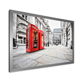 Phone Booths on Street