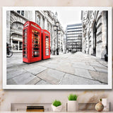 Phone Booths on Street