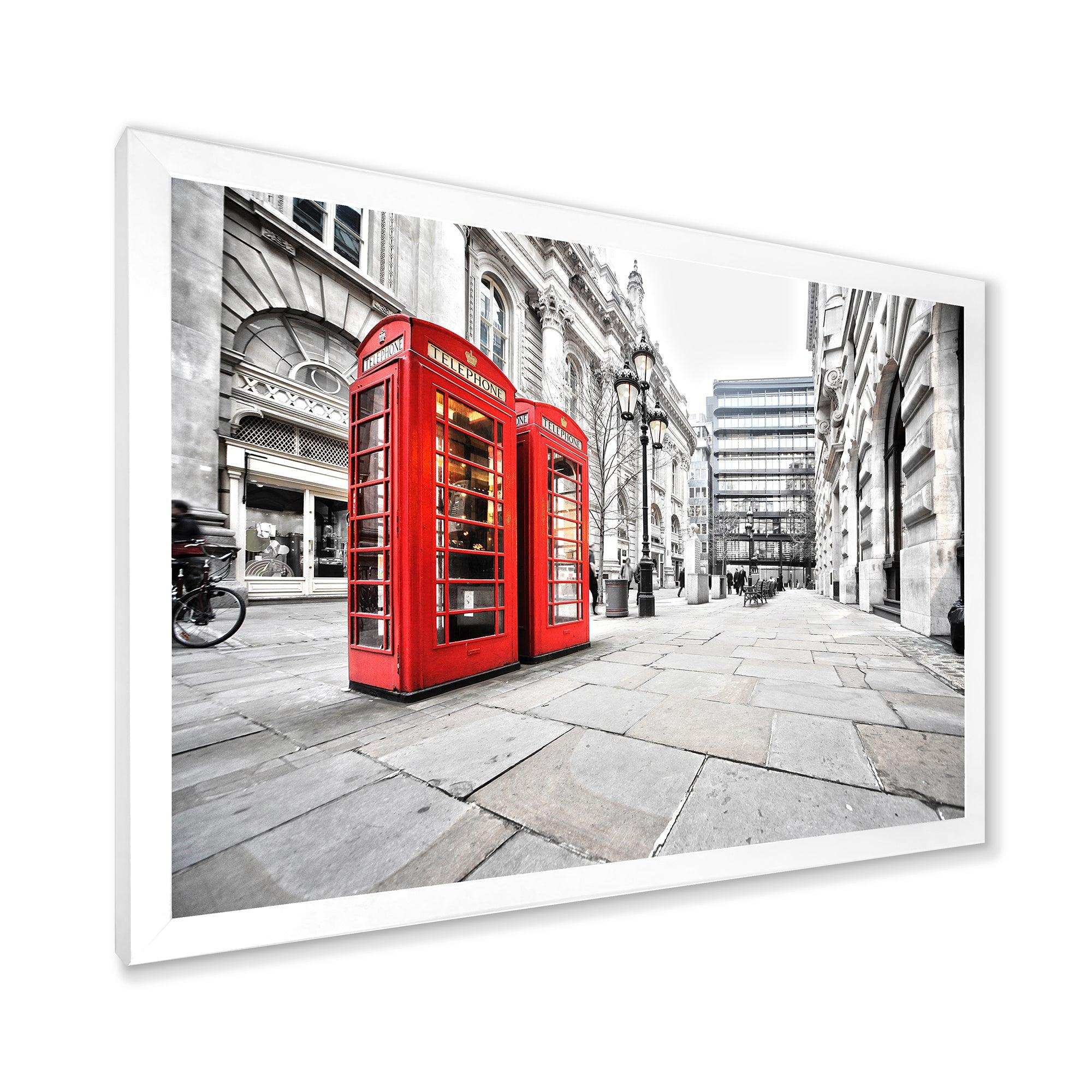 Phone Booths on Street