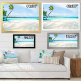 Tropical Maldives Island