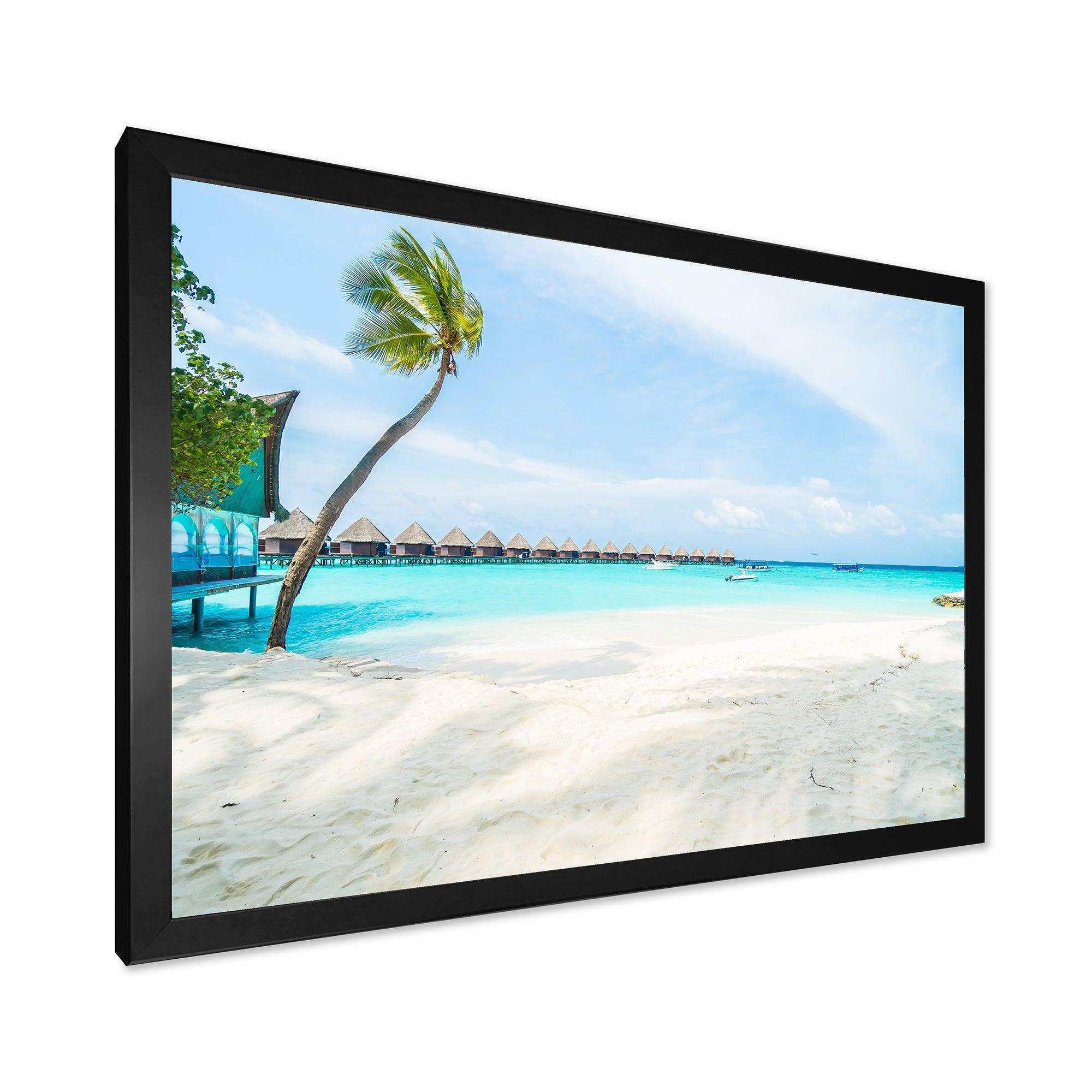 Tropical Maldives Island