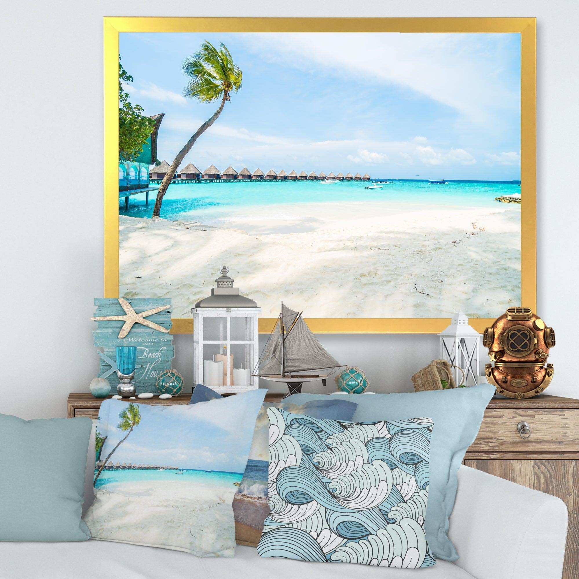 Tropical Maldives Island