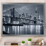 Panorama New York City at Night