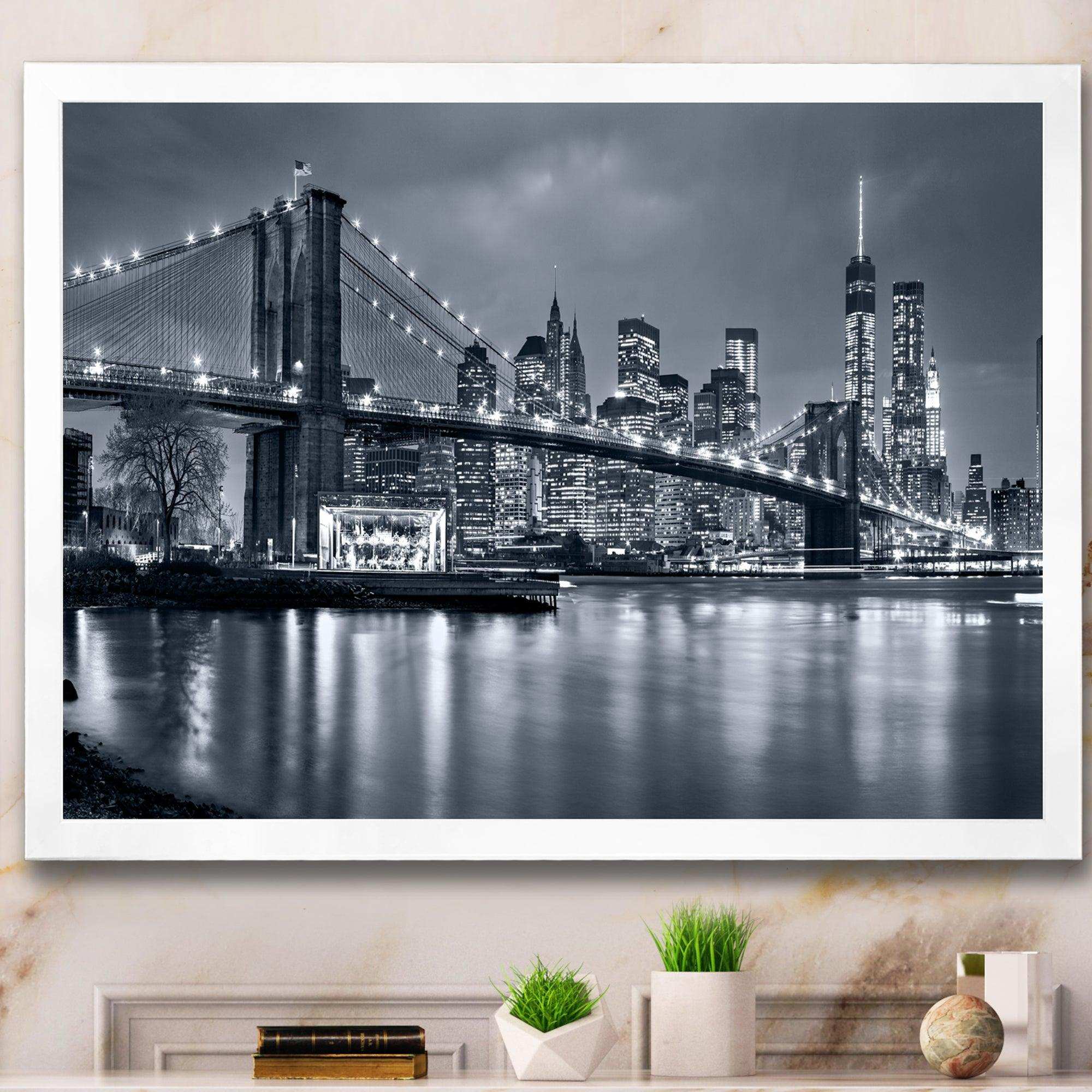 Panorama New York City at Night