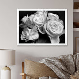 Bunch of Roses Black and White