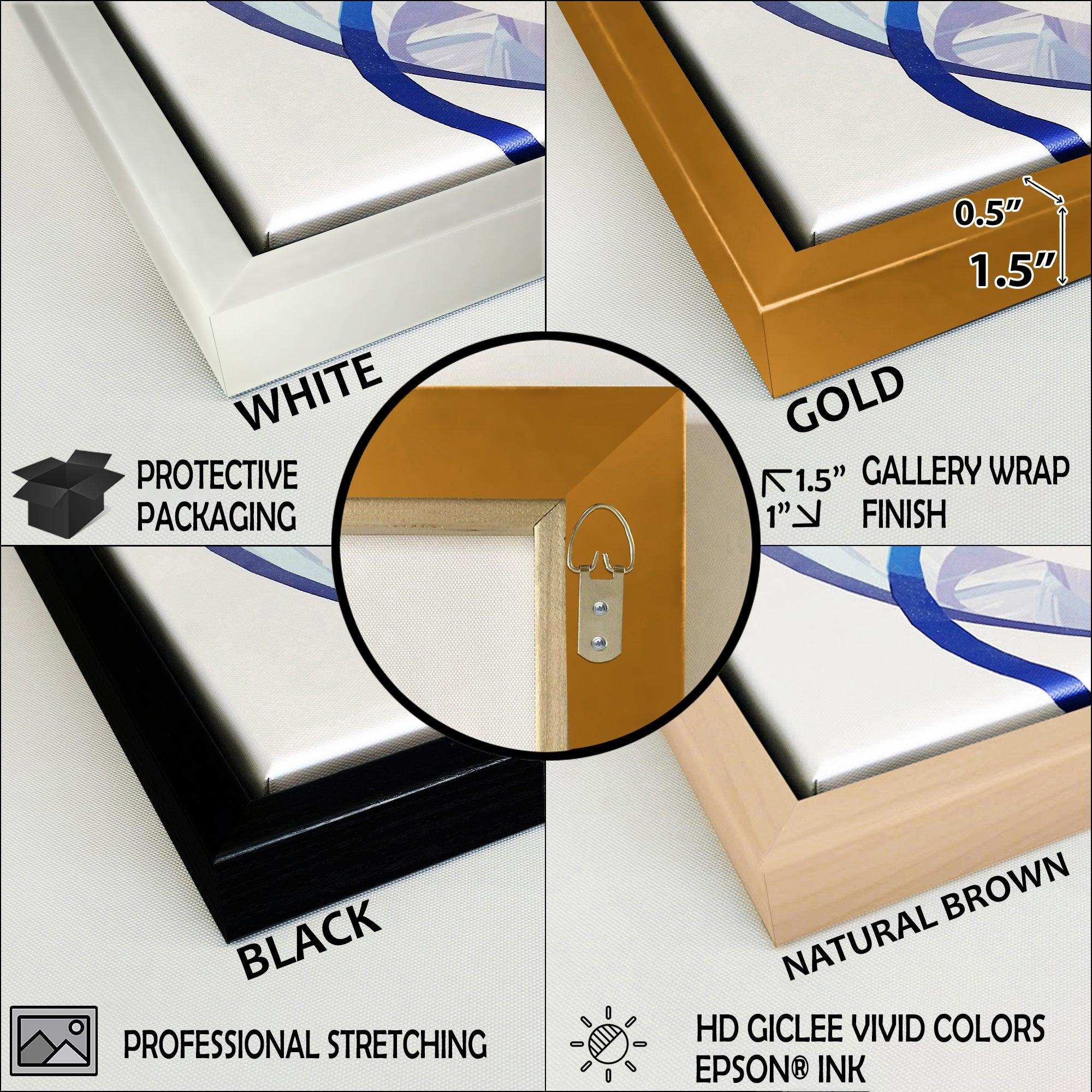 Gold Glam Squares VIII