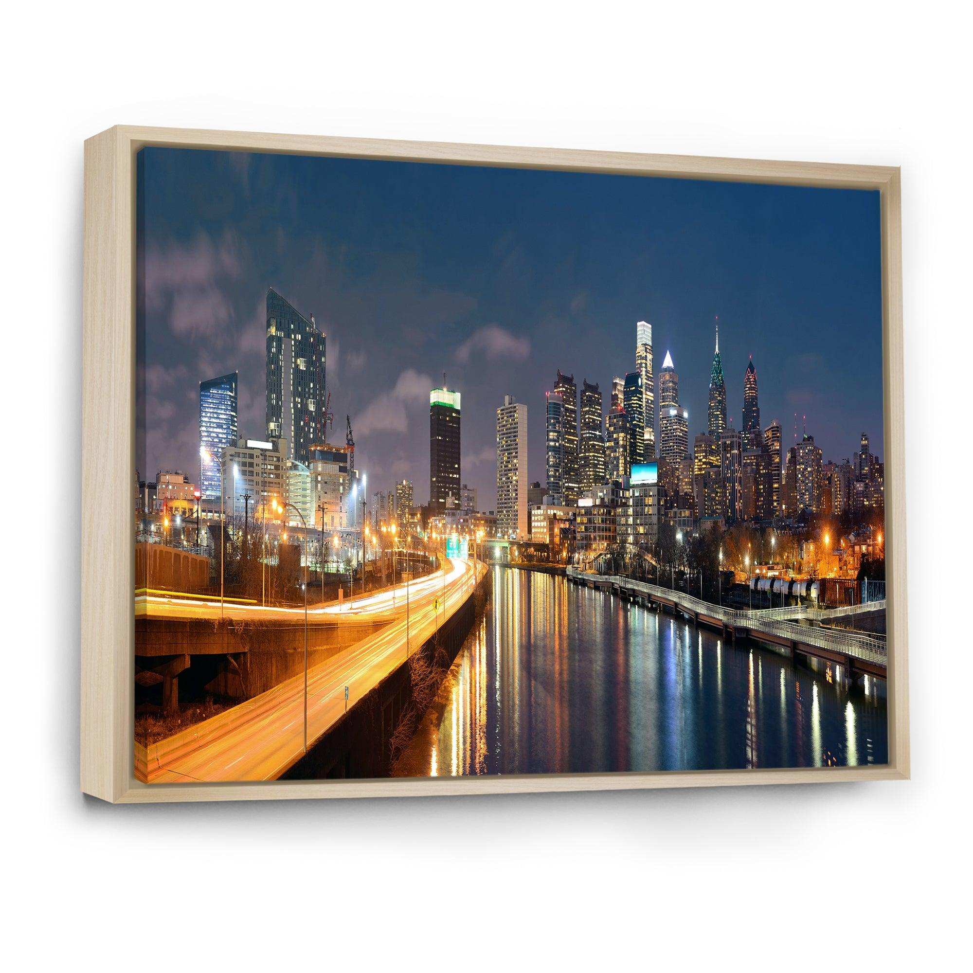 Philadelphia Skyline at Night