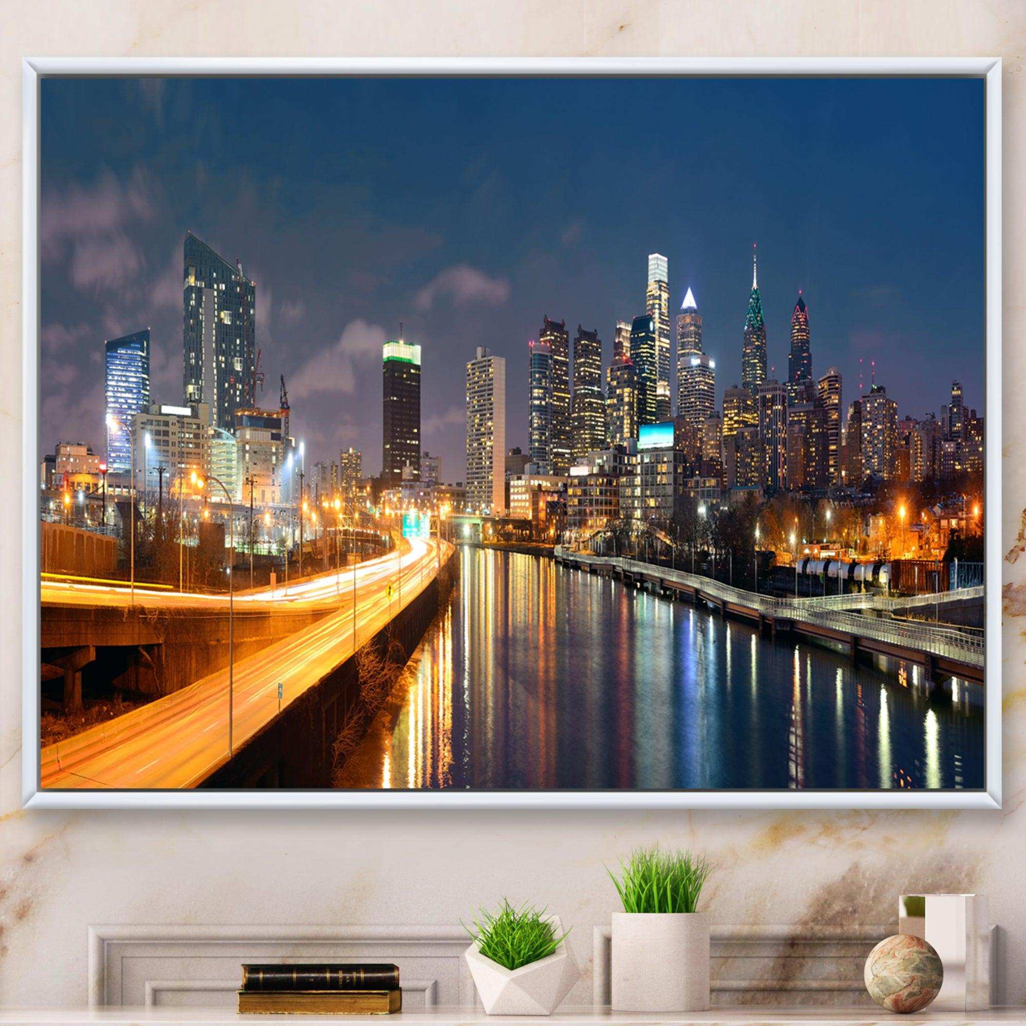 Philadelphia Skyline at Night