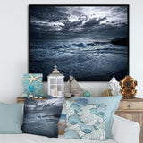 Sochi Sea Storm in Blue