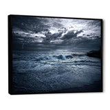 Sochi Sea Storm in Blue