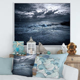 Sochi Sea Storm in Blue