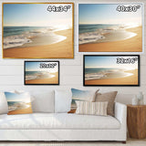 Wide Seashore with Crystal Waters