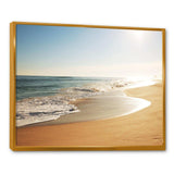 Wide Seashore with Crystal Waters